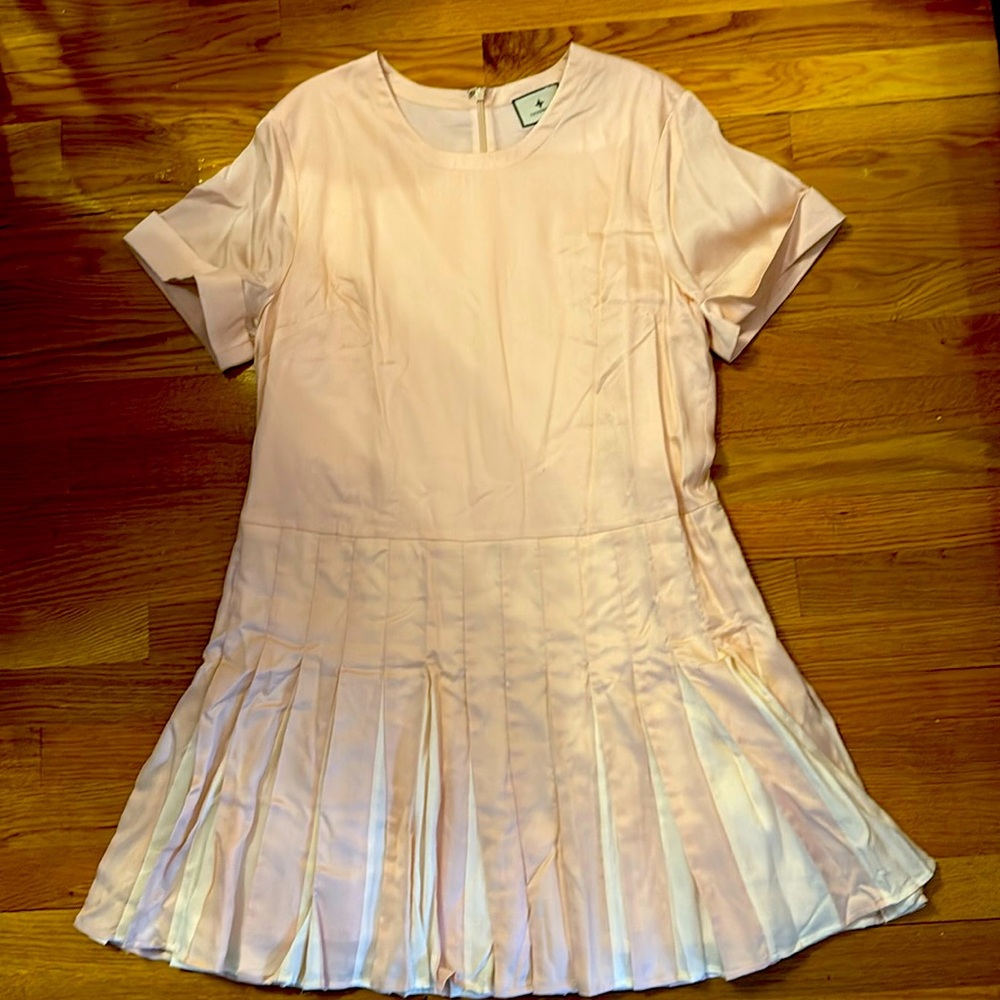 Tuckernuck Pink Pleated Dress
